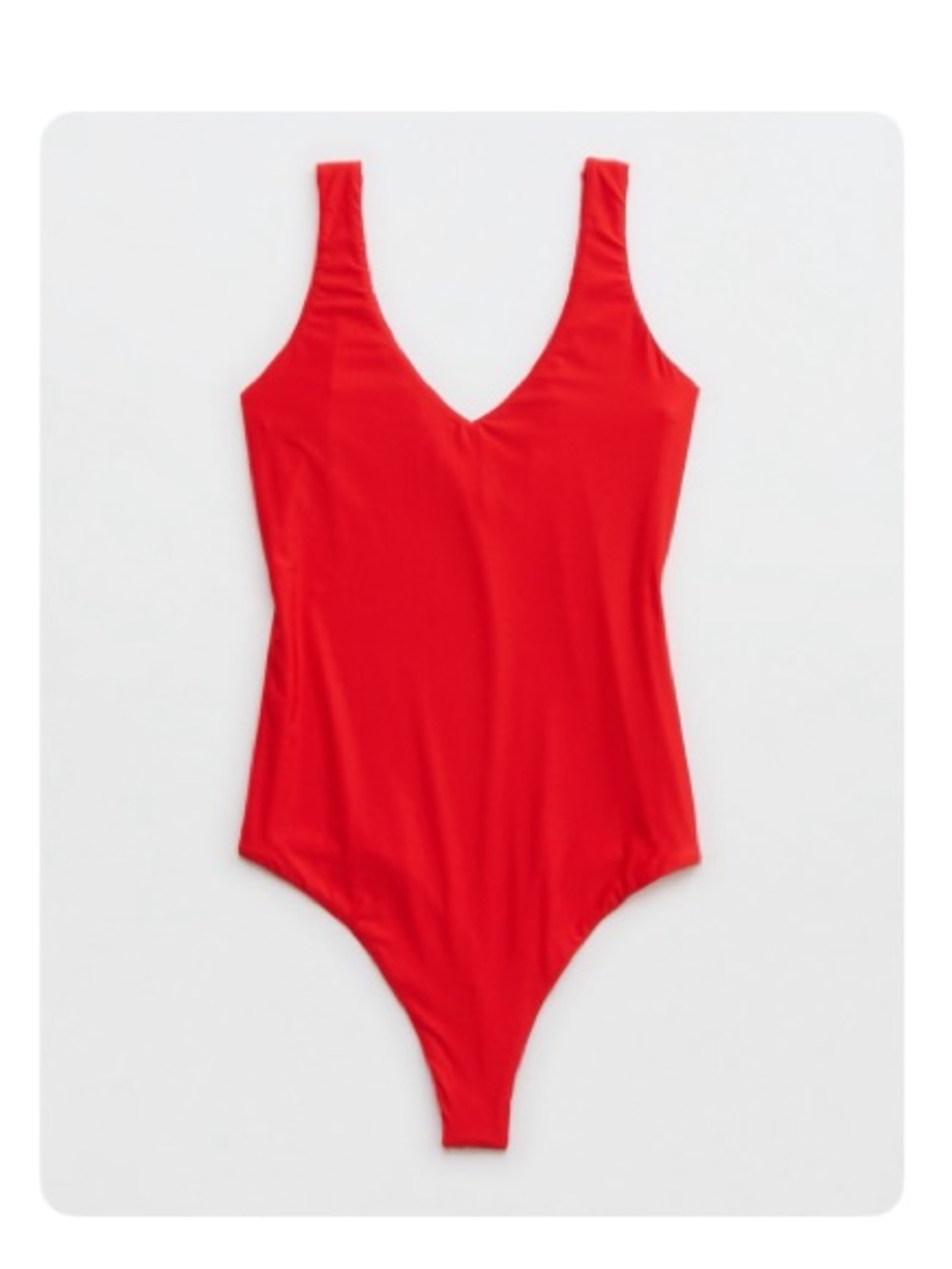Aerie smoothez plunge bodysuit